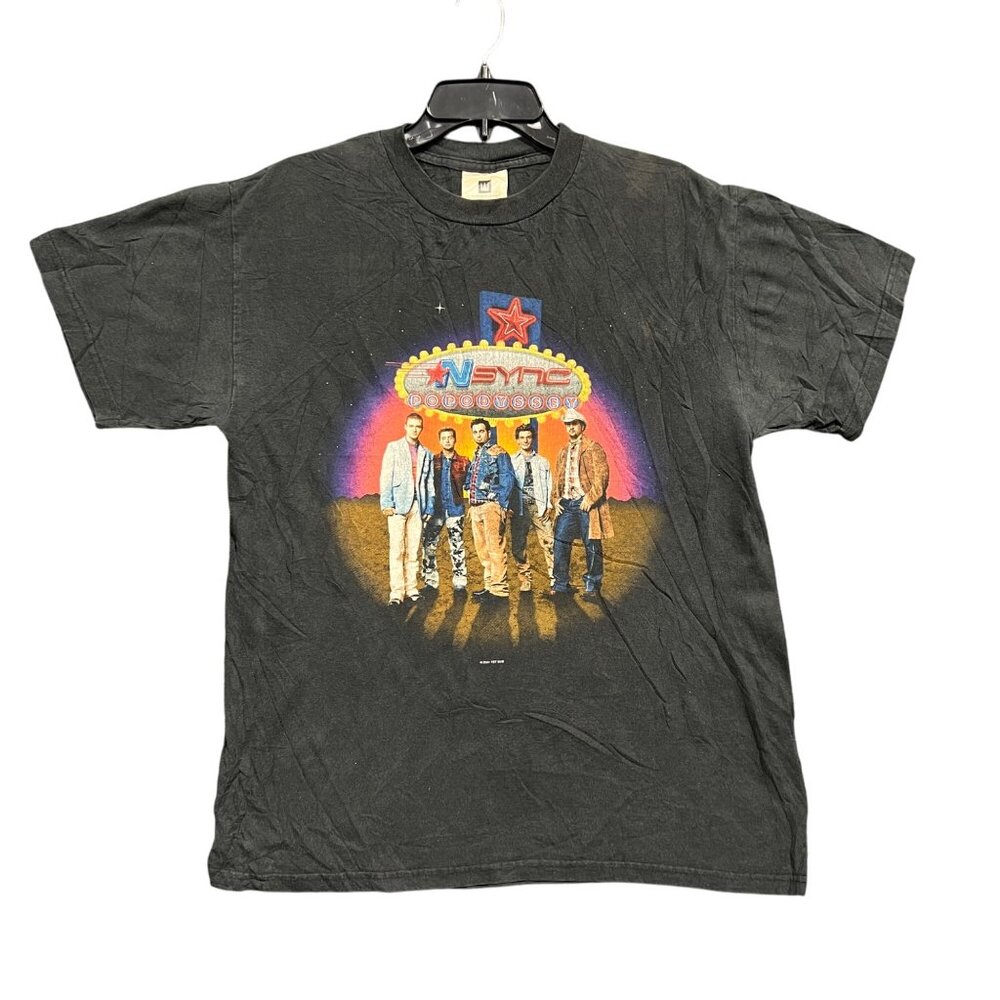 Vintage 2001 NSYNC pop odyssey band t-Shirt size medium